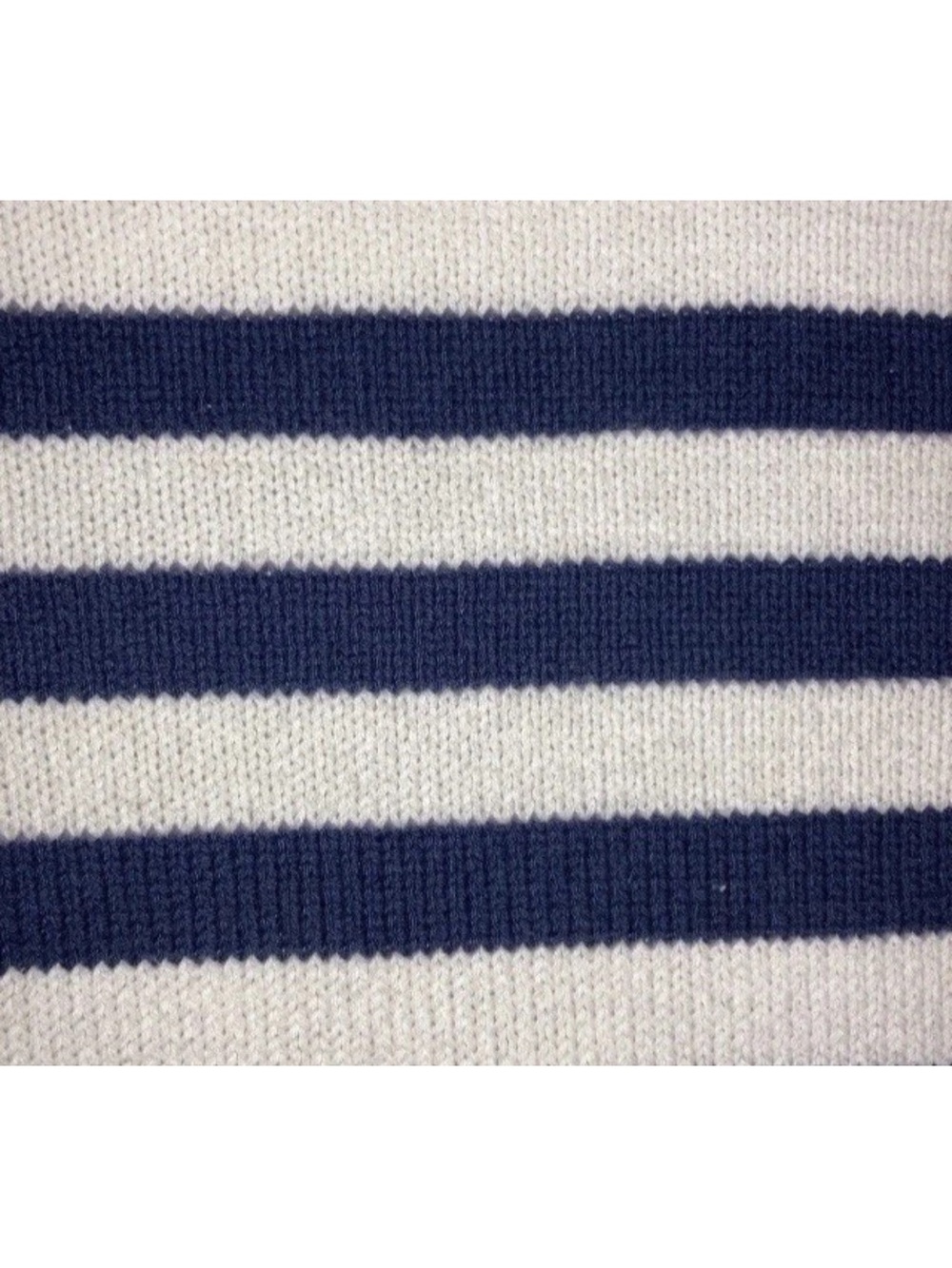 Vintage Blue & White Nautical Wide Stripe Chunky Knit Sweater JG Hook Women’s M - Picture 5 of 7